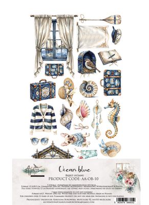 Alchemy Of Art - Ocean Blue 6x12 Paper Set