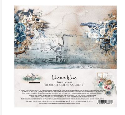 Alchemy Of Art - Ocean Blue 6x6 Paper Collection
