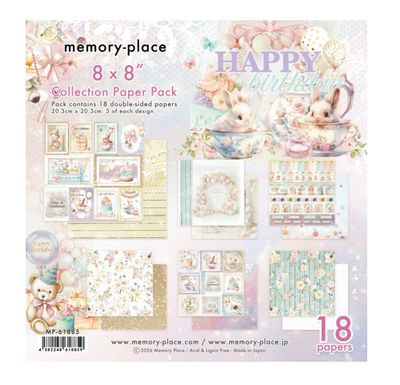 Memory Place - Happy Birthday 8x8 Collection Pack