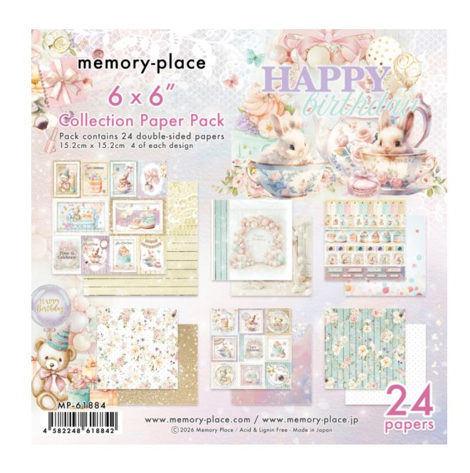 Memory Place - Happy Birthday 6x6 Collection Pack