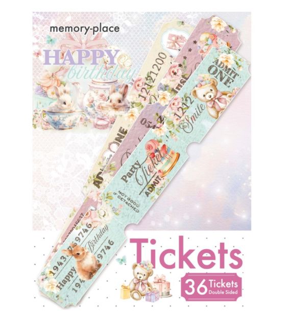 Memory Place - Happy Birthday Tickets Pk