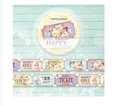 Memory Place - Happy Birthday Washi Tape