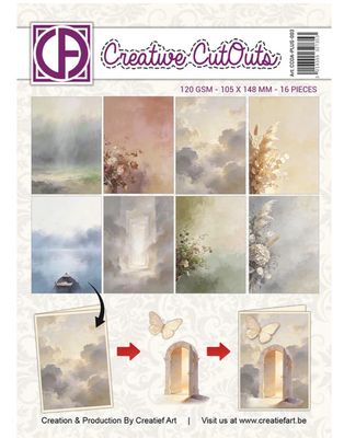 Creatief Art - In Loving Memory A6 Paper Pad