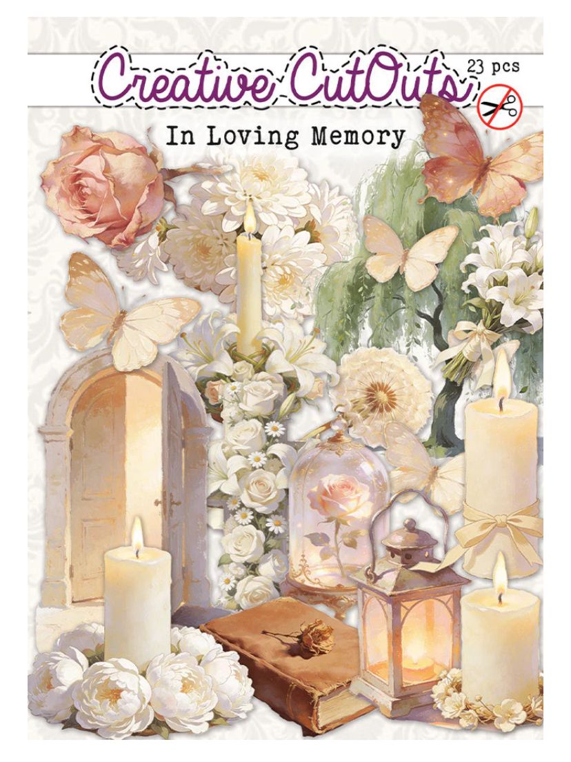 Creatief Art - In Loving Memory Die Cuts 23pcs