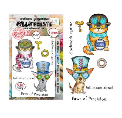 AALL&CREATE - Precision Paws A7 Stamp Set AALL&CREATE - Precision Paws A7 Stamp Set