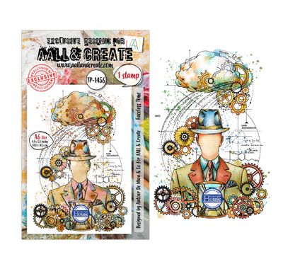 AALL&amp;CREATE - Faceless Time A6 Stamp