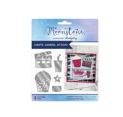 Hunkydory Moonstone - Lights, Cameras, Action Cutting Dies