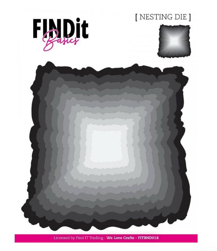 Find It Trading - Basics Nesting Dies Rough Edge Square