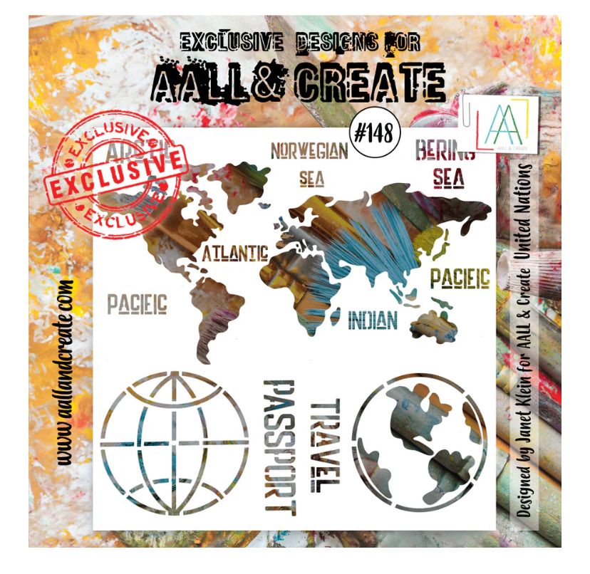 AAL&amp;CREATE - Stencil, United Nations  #148