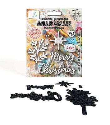 AAL&amp;CREATE - Season's Cheer Die Set #63