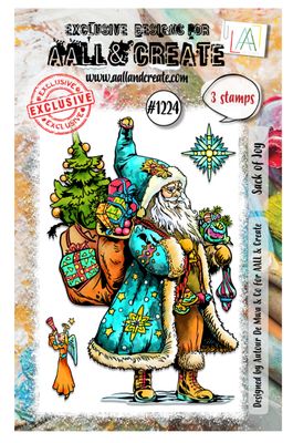 AAL&amp;CREATE - Sack Of Joy A7 Stamp #1224