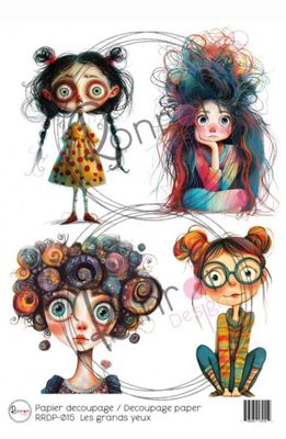 Ron Ron Designs - Rice Paper, Les Grands Yeux