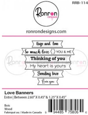 Ron Ron Designs - Wood Love Banners