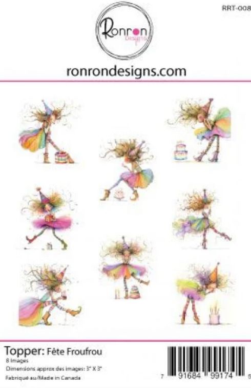 Ron Ron Designs - Topper, Fete Froufrou
