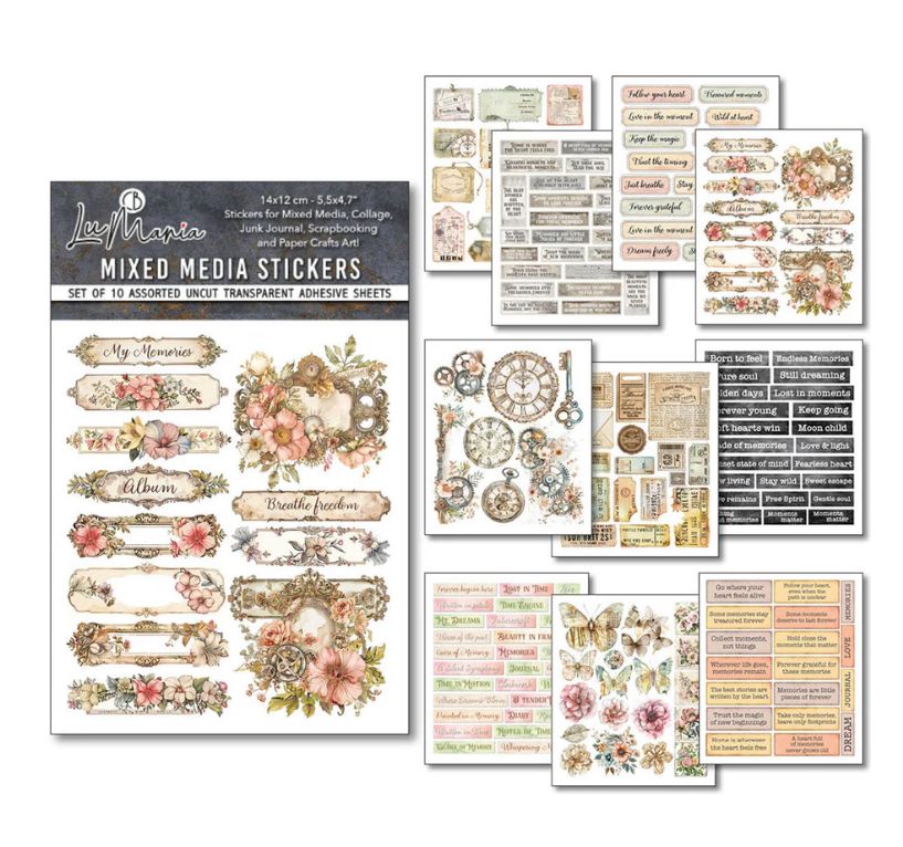 Ciao Bella - Sticker Set, Lost In Time 10/pkg