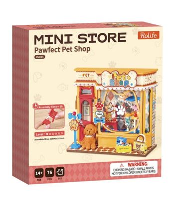 Rolife  DIY Miniature House Kit - Pawfect Pet Shop