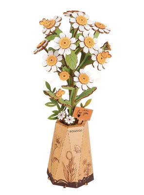 Rowood 3D Wooden Puzzles - Chamomile