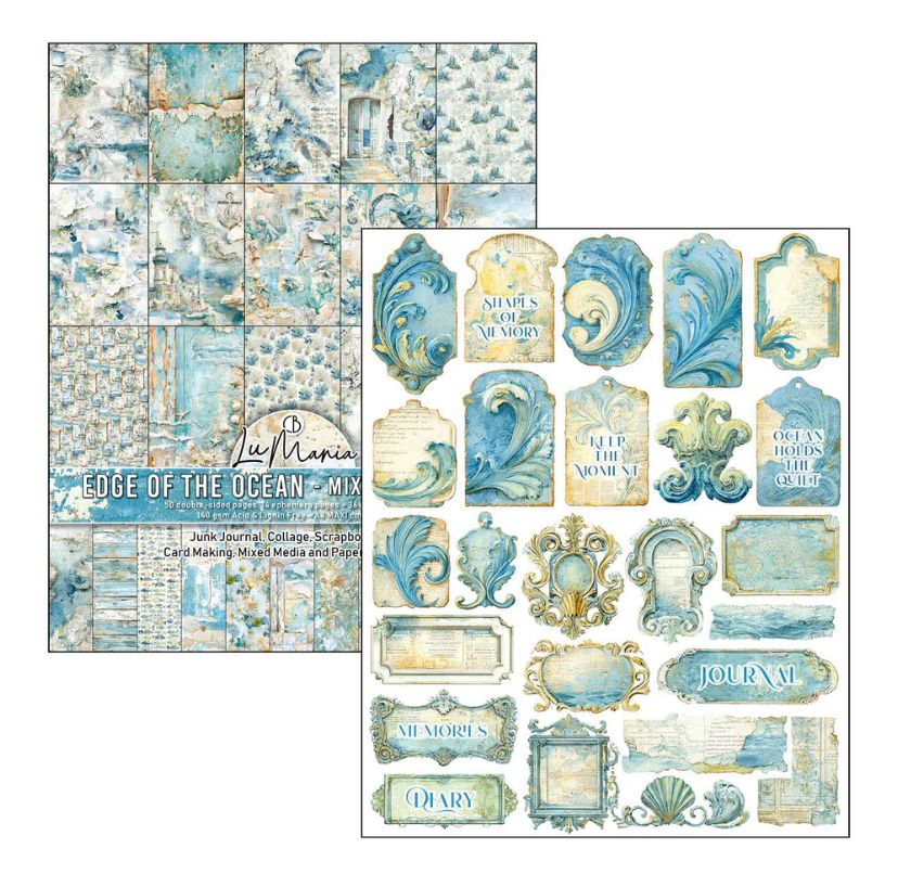 Ciao Bella - Mixed Media Book Edge Of The Ocean A4 Maxi
