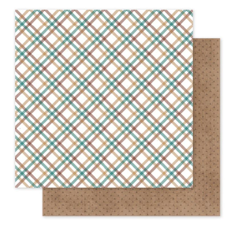 Paper Rose Studio - Campfire Tales Patterns C Single Sheet