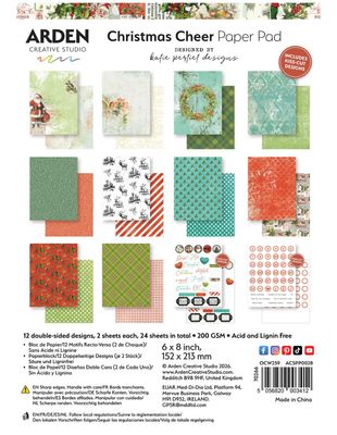 Arden Creative Studio - Christmas Cheer 6x8 Paper Pad