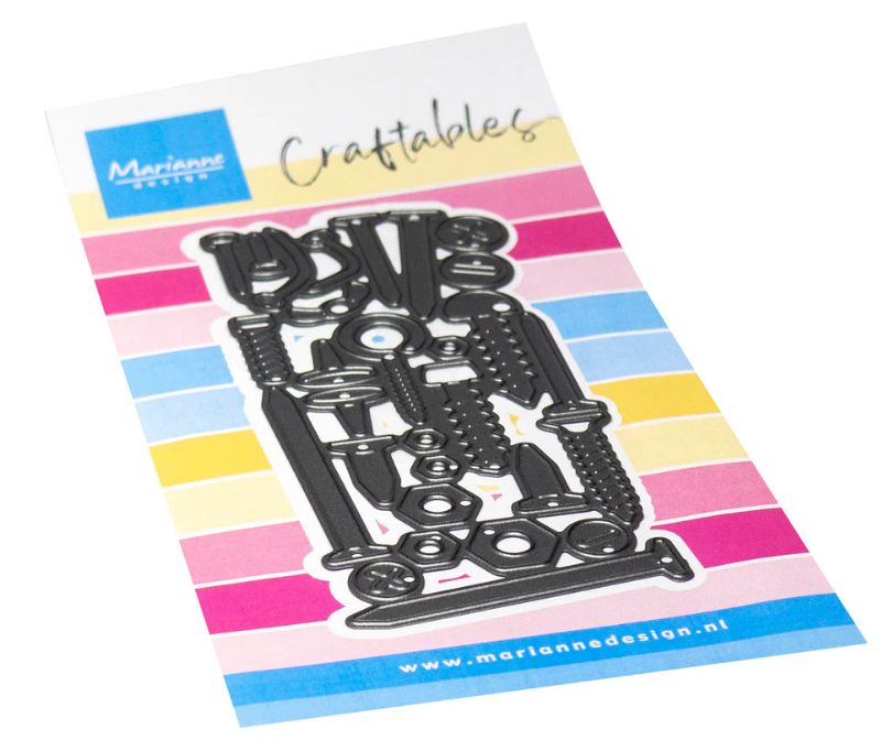 Marianne Designs Craftables - Nuts&amp; Bolts Cutting Dies