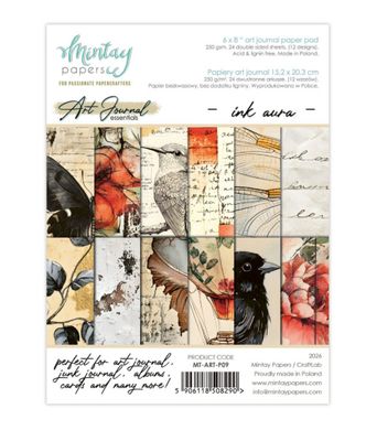 Mintay - Ink Aura 6x8 Art Journal Paper Pad