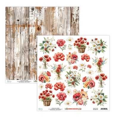 Mintay - Summer Highlands Flora 12x12 Single Sheet