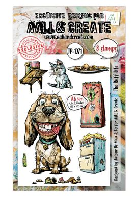 The Ruff Life Stamp Set 8 Stamps