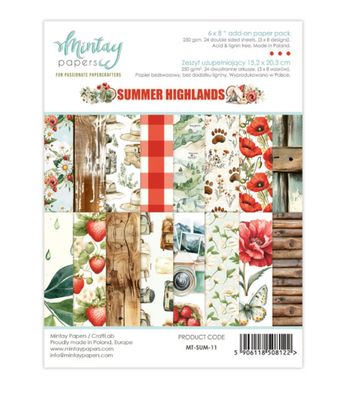 Mintay - Summer Highlands 6x8 Ad-on Paper Pad
