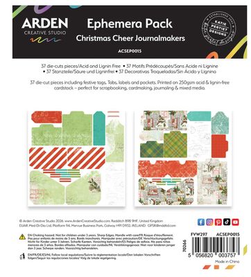 Arden Creative Studio - Christmas Cheer Journalmakers Ephemera Pack
