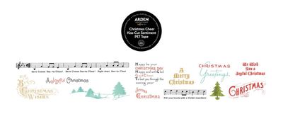 Arden Creative Studio - Christmas Cheer Kiss Cut Sentiments PET Tape