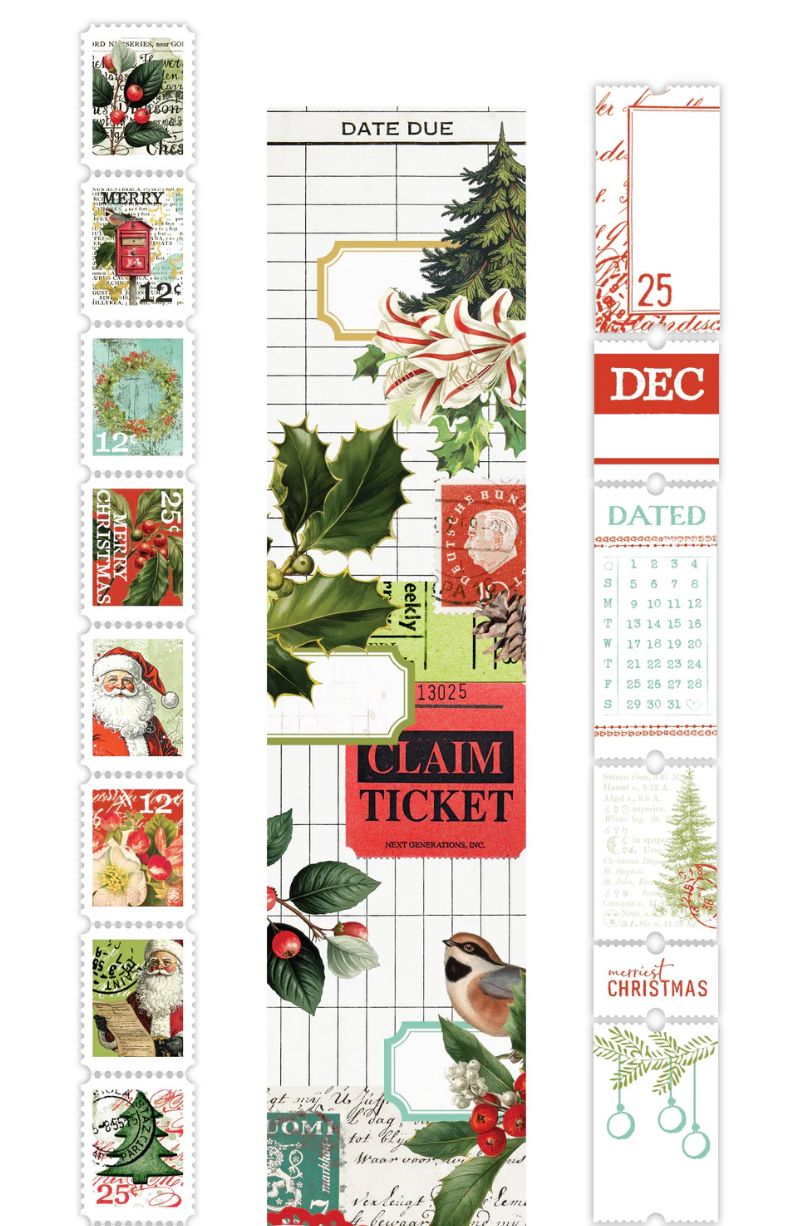 Arden Creative Studio - Christmas Cheer Ephemera Rolls