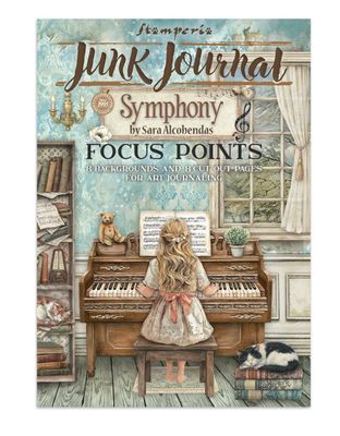 Stamperia - Symphony Focus Point Junk Journal Book