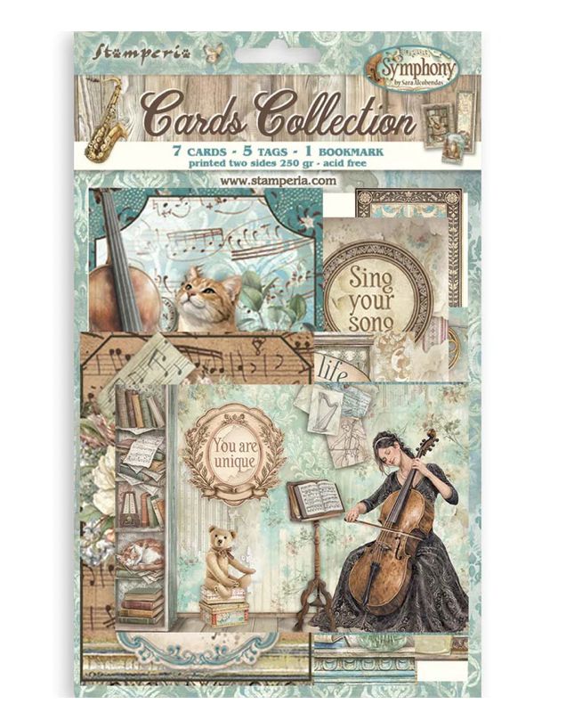 Stamperia - Symphony Card Collection