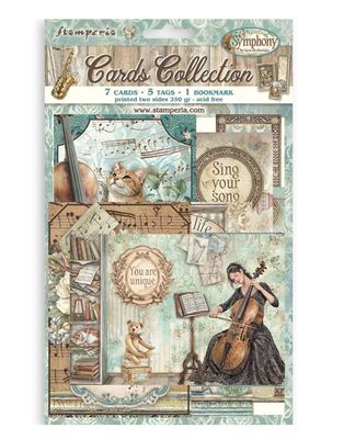 Stamperia - Symphony Card Collection