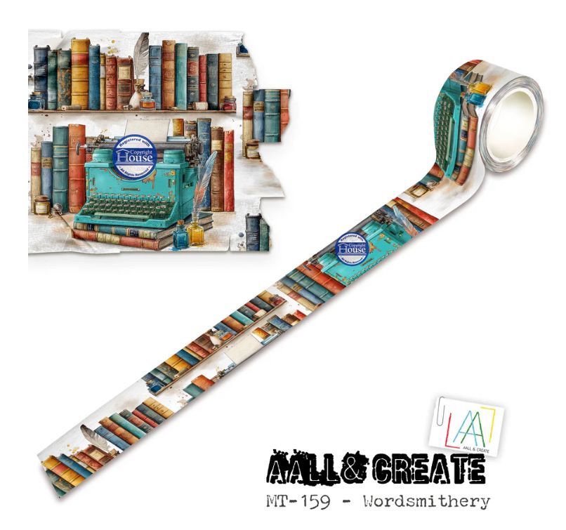 AAL&amp;CREATE - Layer It Up Washi Tape,  Wordsmithery