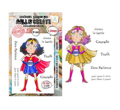 AALL&amp;CREATE - Super Dee A7 Stamp Set