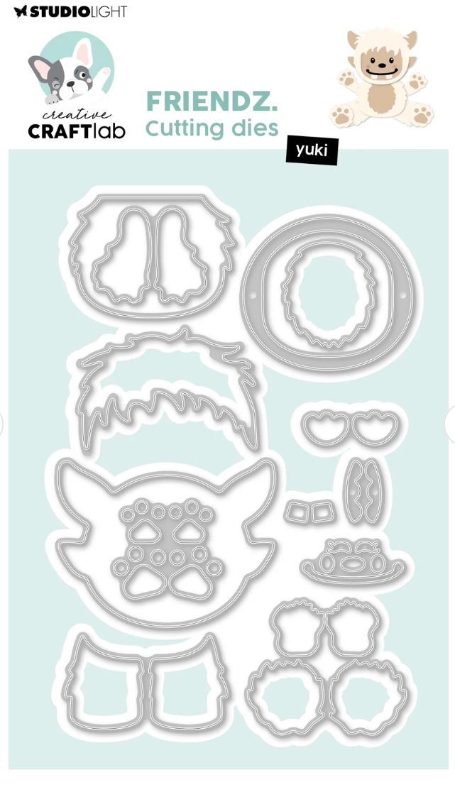 SL - CCL Yuki Friendz Cutting Die 13pcs