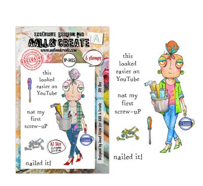 AALL&amp;CREATE - DIY Dee A7 Stamp Set