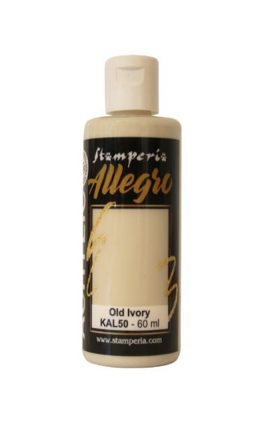 Stamperia - Allegro Paint,   Old Ivory 60ml