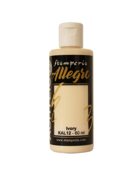 Stamperia - Allegro Paint,   Ivory 60ml