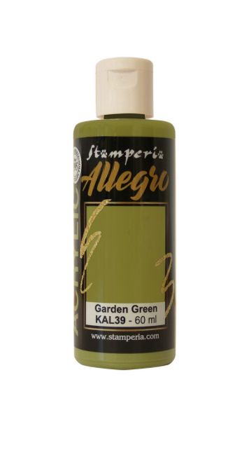 Stamperia - Allegro Paint,   Garden Green 60ml