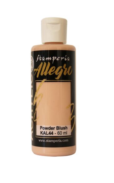 Stamperia - Allegro Paint,   Powder Blush 60ml