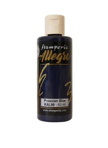 Stamperia - Allegro Paint,   Prussian Blue 60ml