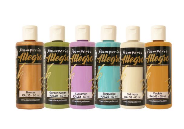 Stamperia - Allegro Paint Collection 6pk