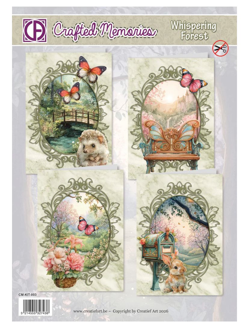 Creatief Art - Whispering Forest  Card Kit