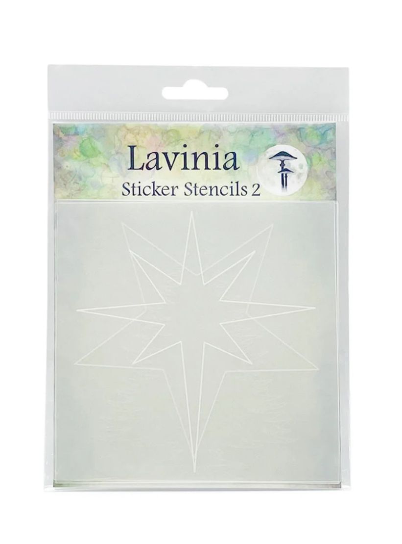 Lavinia - Sticker Stencil #2 4pcs