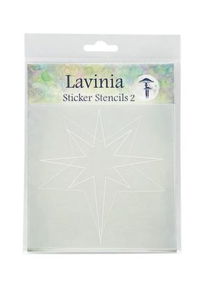 Lavinia - Sticker Stencil #2 4pcs