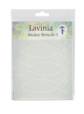 Lavinia - Sticker Stencil #3 4pcs