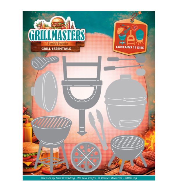 Find It Trading - Grillmasters,  Grill Essentials Cutting Dies